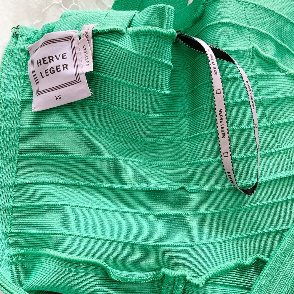 💯Authentic Hervé Leger Elisha Bandage dress XS - Picture 12 of 13